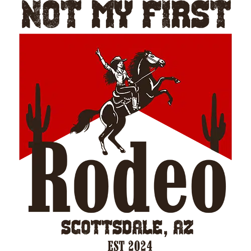 Not My First Rodeo Scottsdale logo